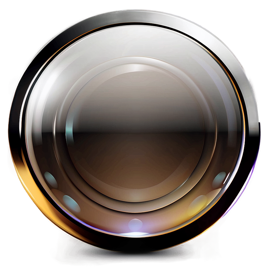 Metallic 3d Circle Illustration Png 06272024