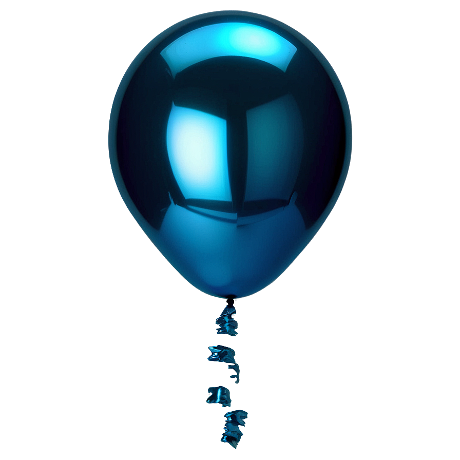 Metallic Blue Balloons Png Wyw