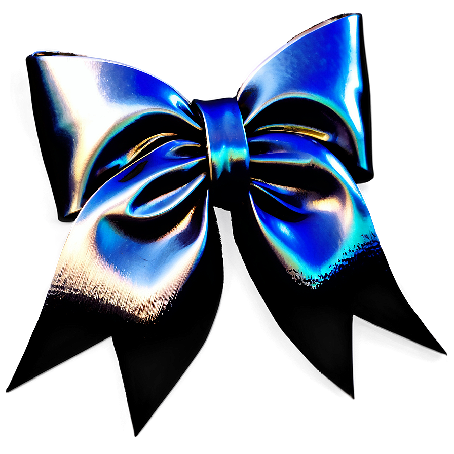 Metallic Cheer Bow Png 06212024