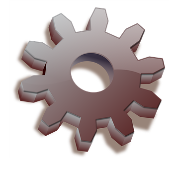 Metallic Gear Graphic