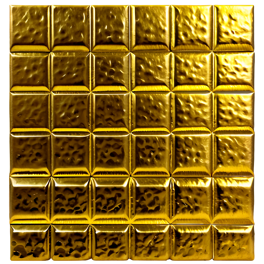 Metallic Gold Square Texture Png Qvq18