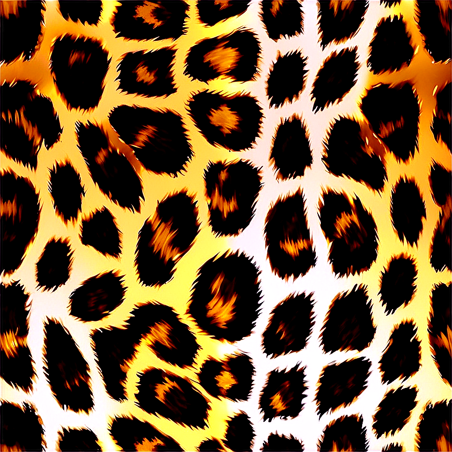 Metallic Leopard Print Png 06272024