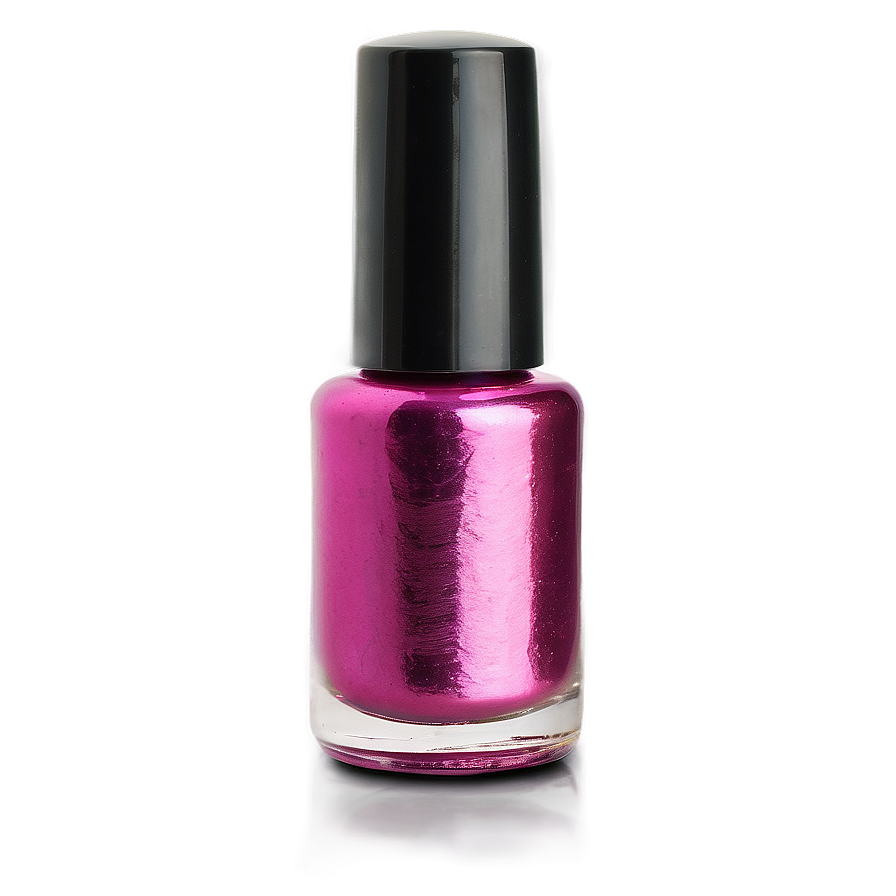 Metallic Nail Polish Bottle Png 36