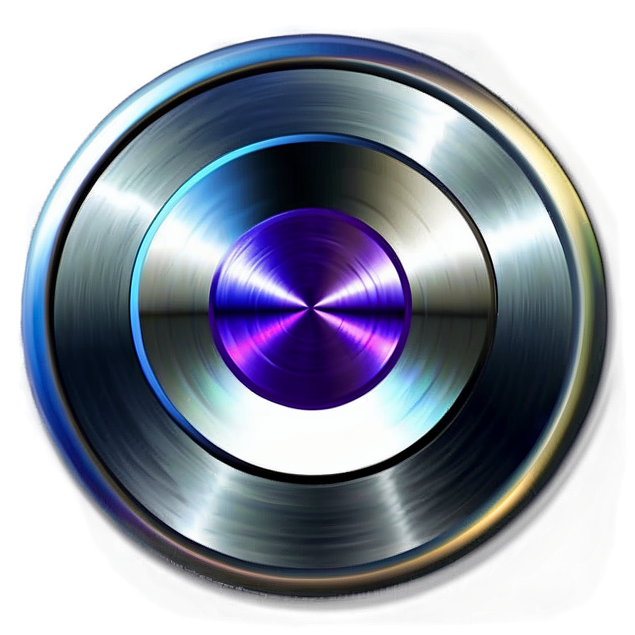 Metallic Record Record Button Png 52