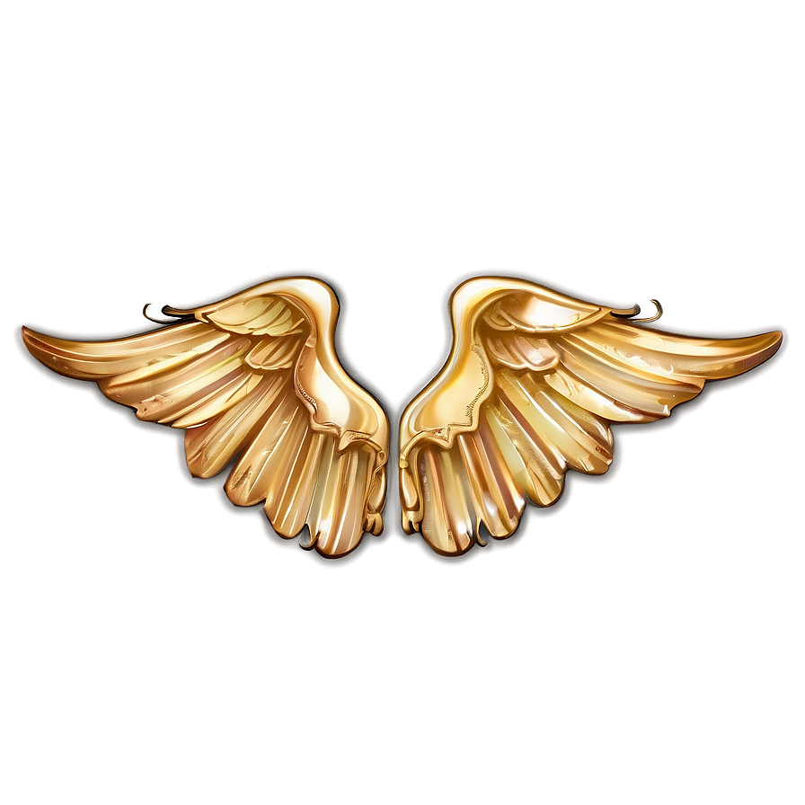 Metallic Wings Png 05032024