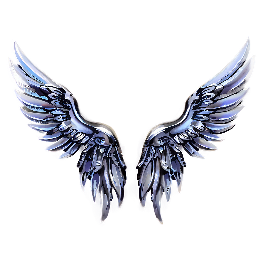 Metallic Wings Png Yat