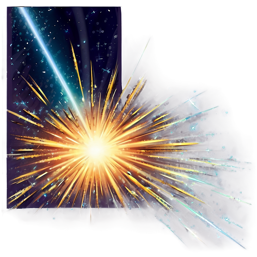 Meteor Shower Effect Png 31