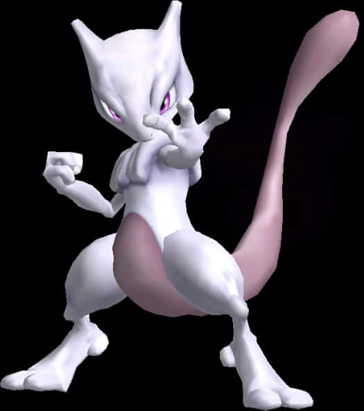 Mewtwo Power Stance