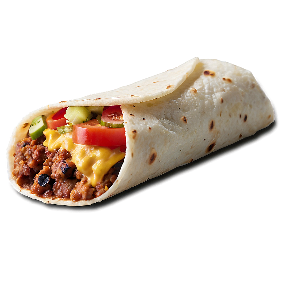 Mexican Burrito Wrap Png 06112024