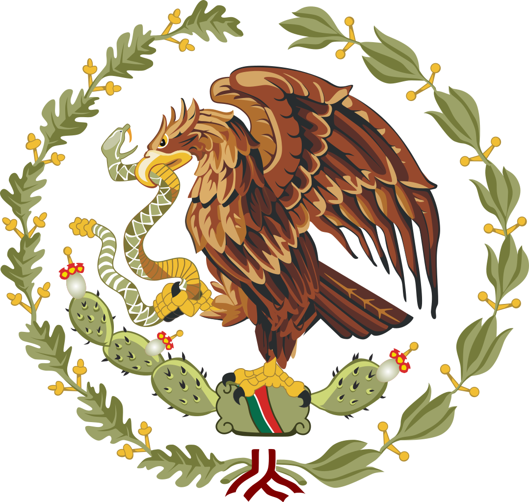 Mexican_ Eagle_ Coat_of_ Arms_ Illustration