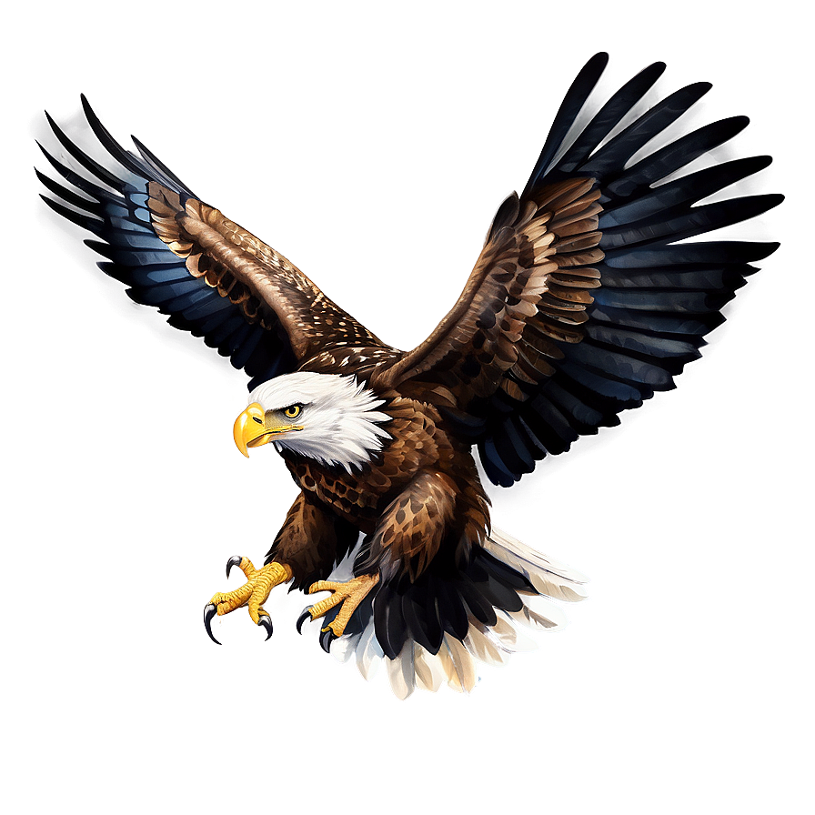 Mexican Eagle Watercolor Png Lme