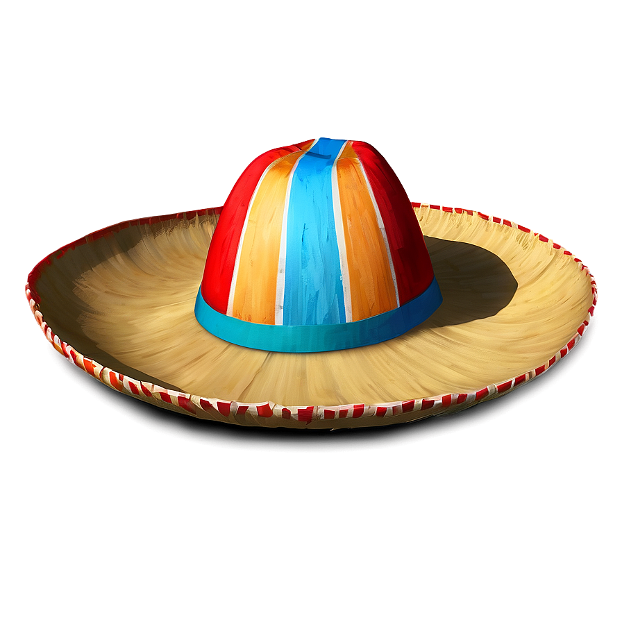 Mexican Hat Design Png 06122024