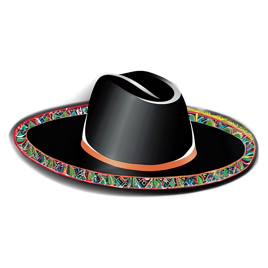 Mexican Hat Illustration Png 06122024