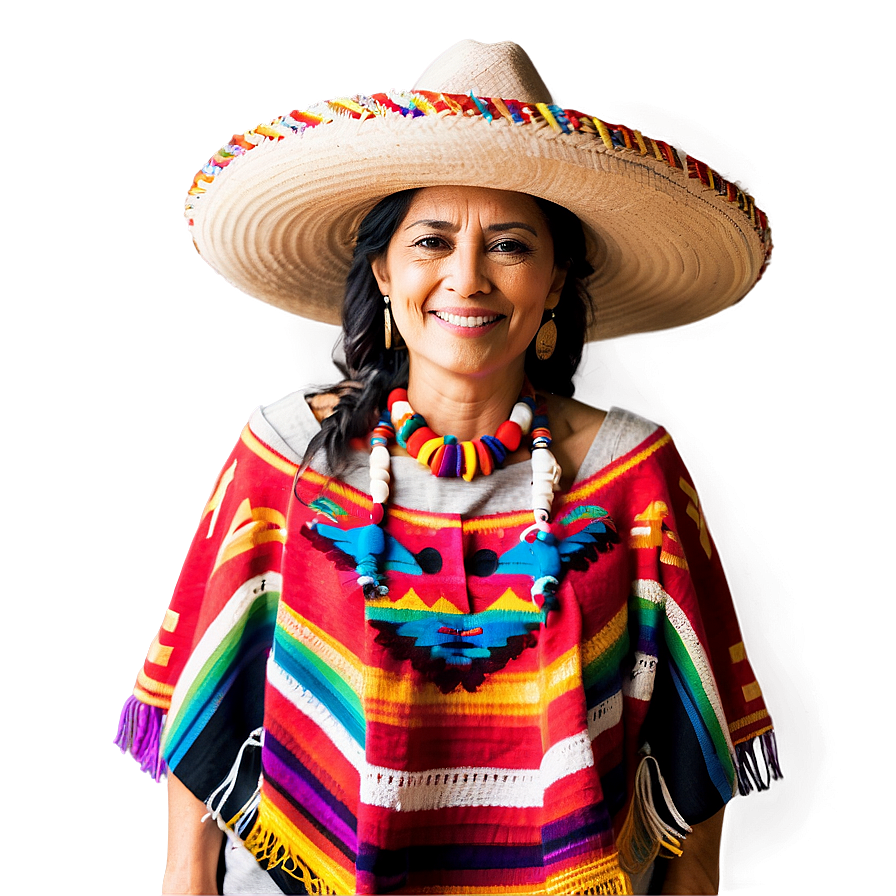 Mexican Poncho Cultural Pride Png 06282024