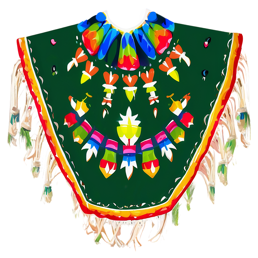 Mexican Poncho Design Png Txq67