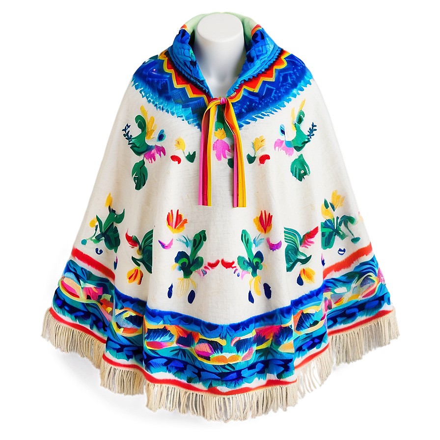 Mexican Poncho For Celebration Png 81