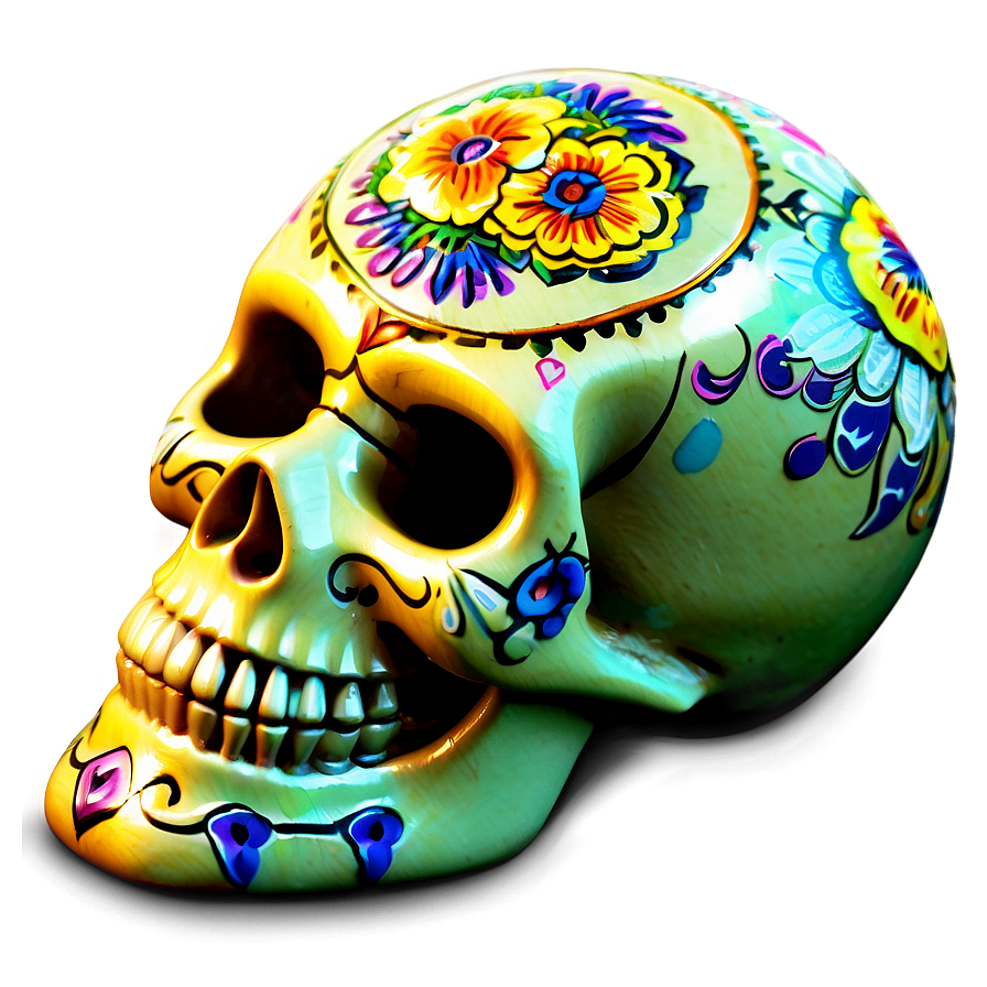 Mexican Skull Art Png 06112024