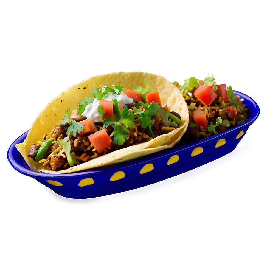 Mexican Taco Dish Png Xuo30