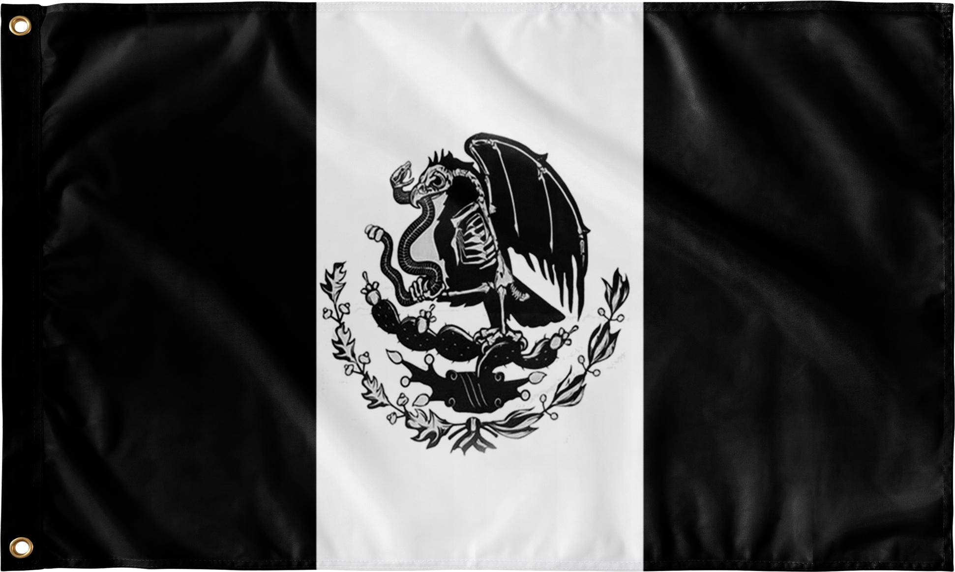 Mexico Flag Eagle Emblem