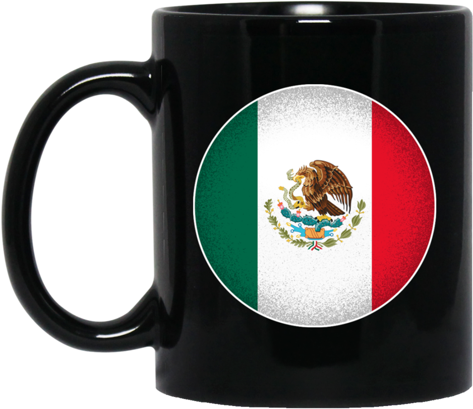 Mexico Flag Mug Design