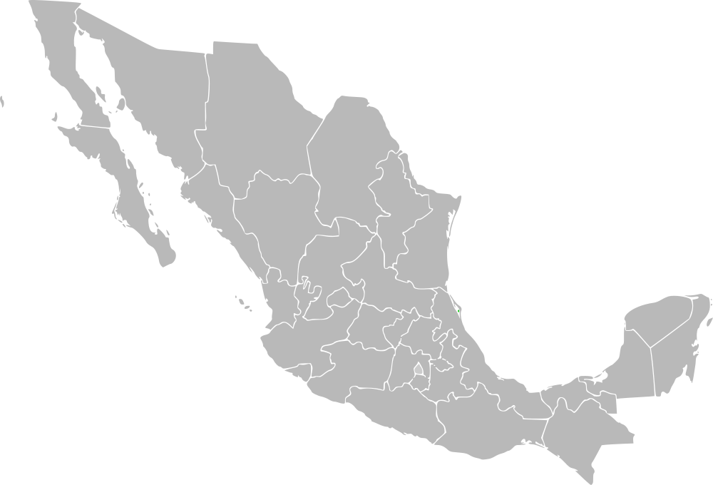 Mexico Outline Map