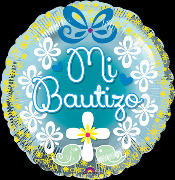 Mi Bautizo Balloon Decoration