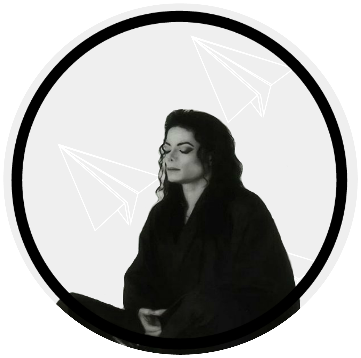 Michael Jackson Contemplative Pose