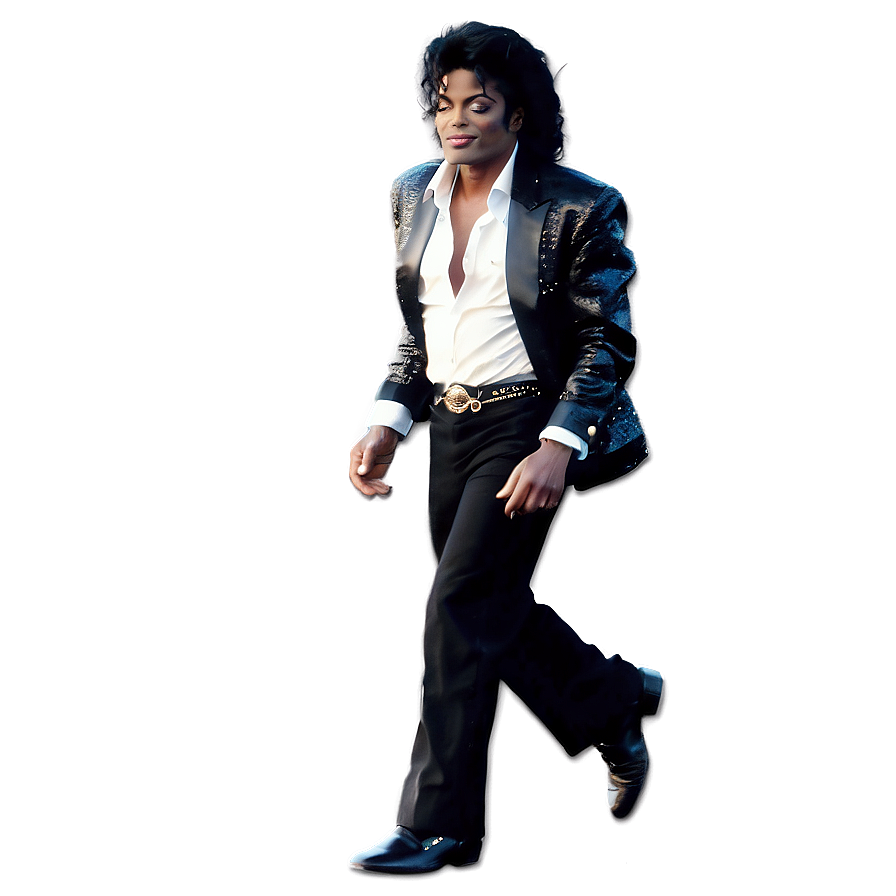 Michael Jackson Moonwalk Thriller Png 06252024