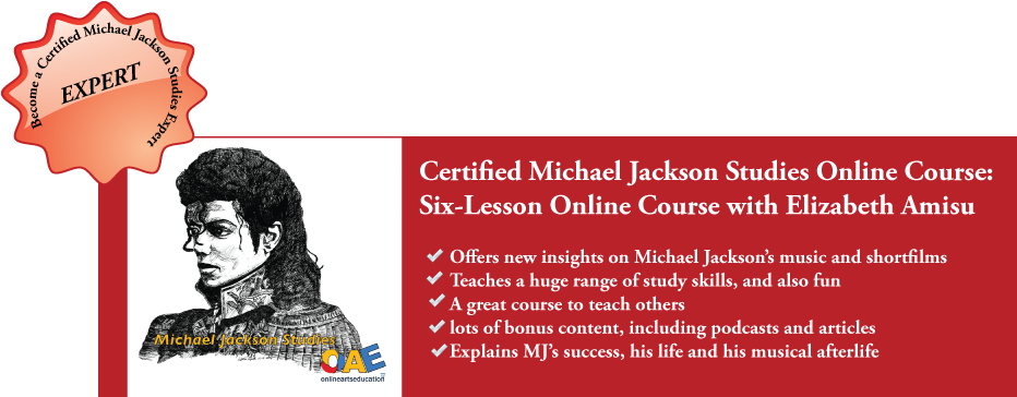 Michael Jackson Studies Online Course Ad