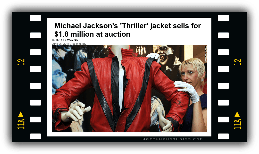 Michael Jackson Thriller Jacket Auction