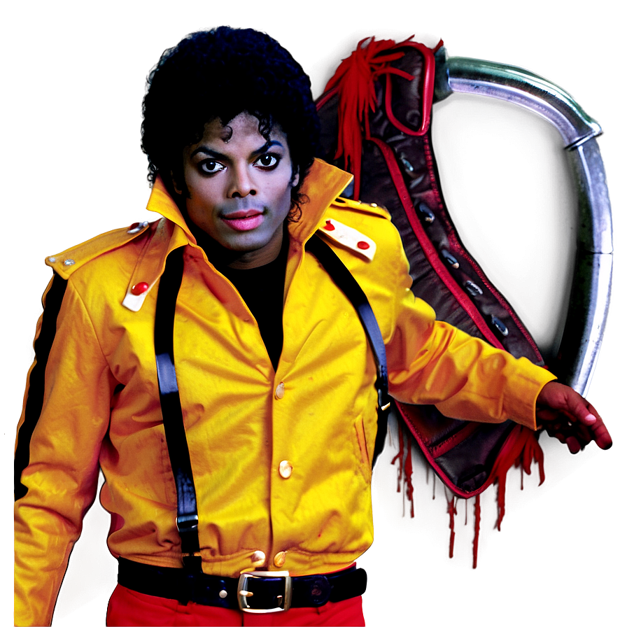 Michael Jackson Thriller Outfit Detail Png 36