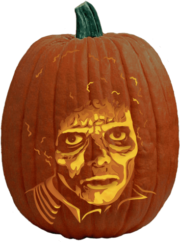 Michael Jackson Thriller Pumpkin Carving