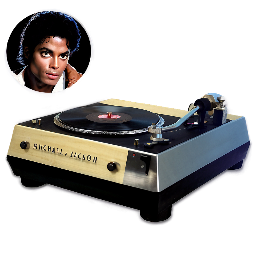 Michael Jackson Thriller Record Player Png Rfc78