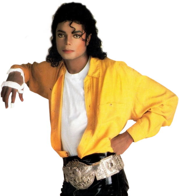 Michael_ Jackson_ Yellow_ Jacket_ Pose