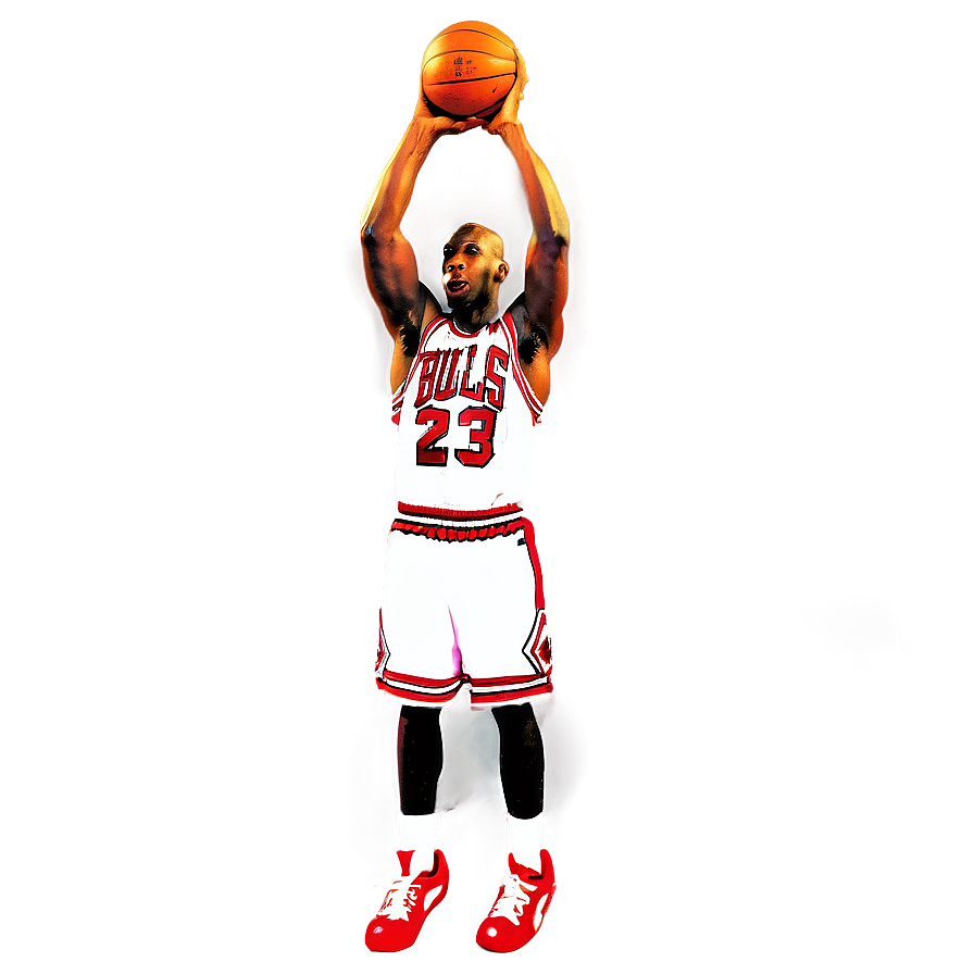 Michael Jordan Free Throw Line Dunk Png 05212024