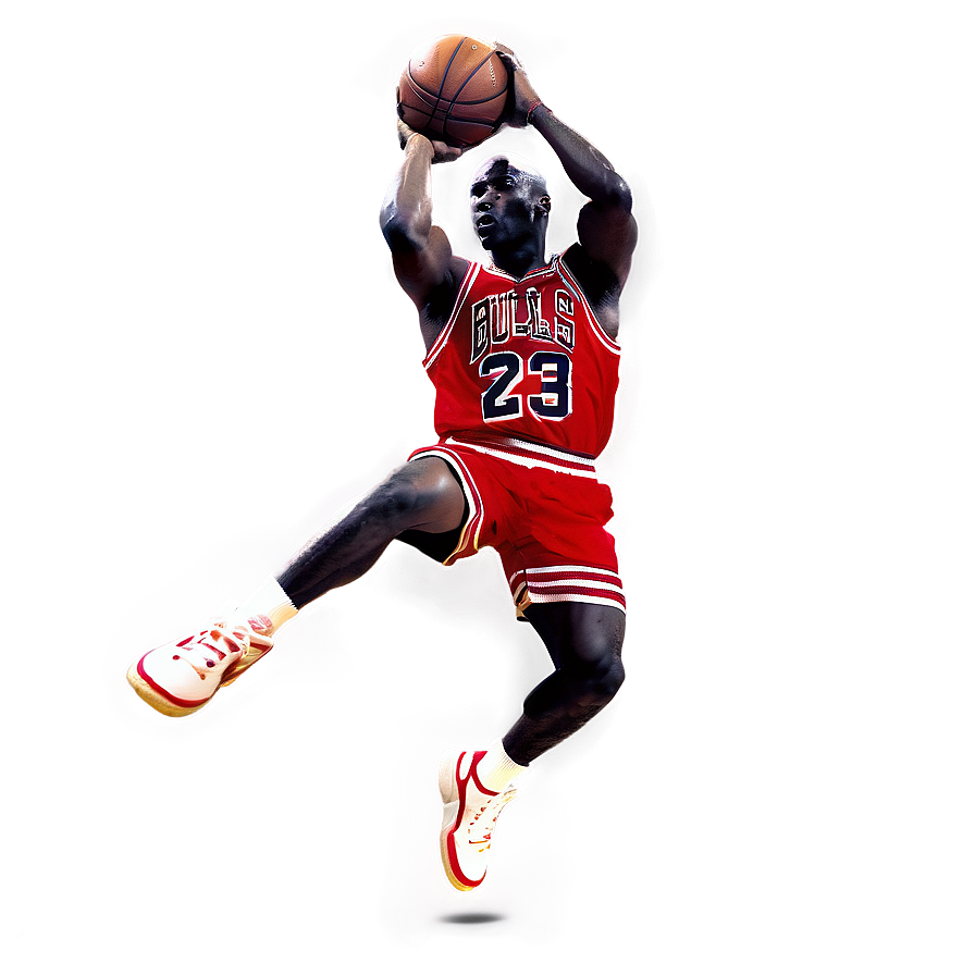 Michael Jordan Free Throw Line Dunk Png Trj40