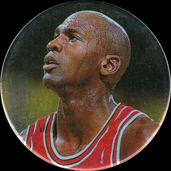 Michael Jordan Intense Game Focus