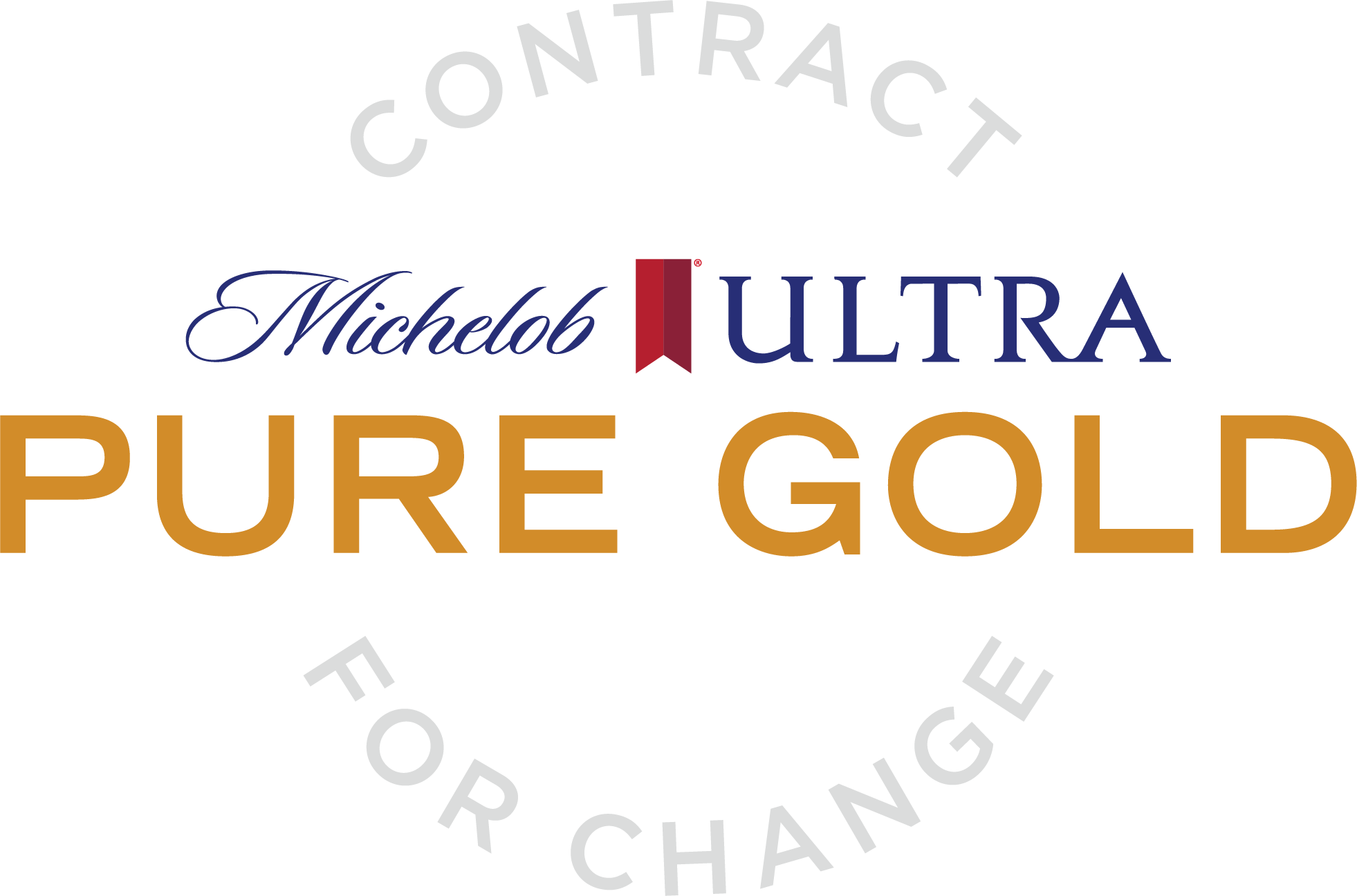 Michelob Ultra Pure Gold Logo