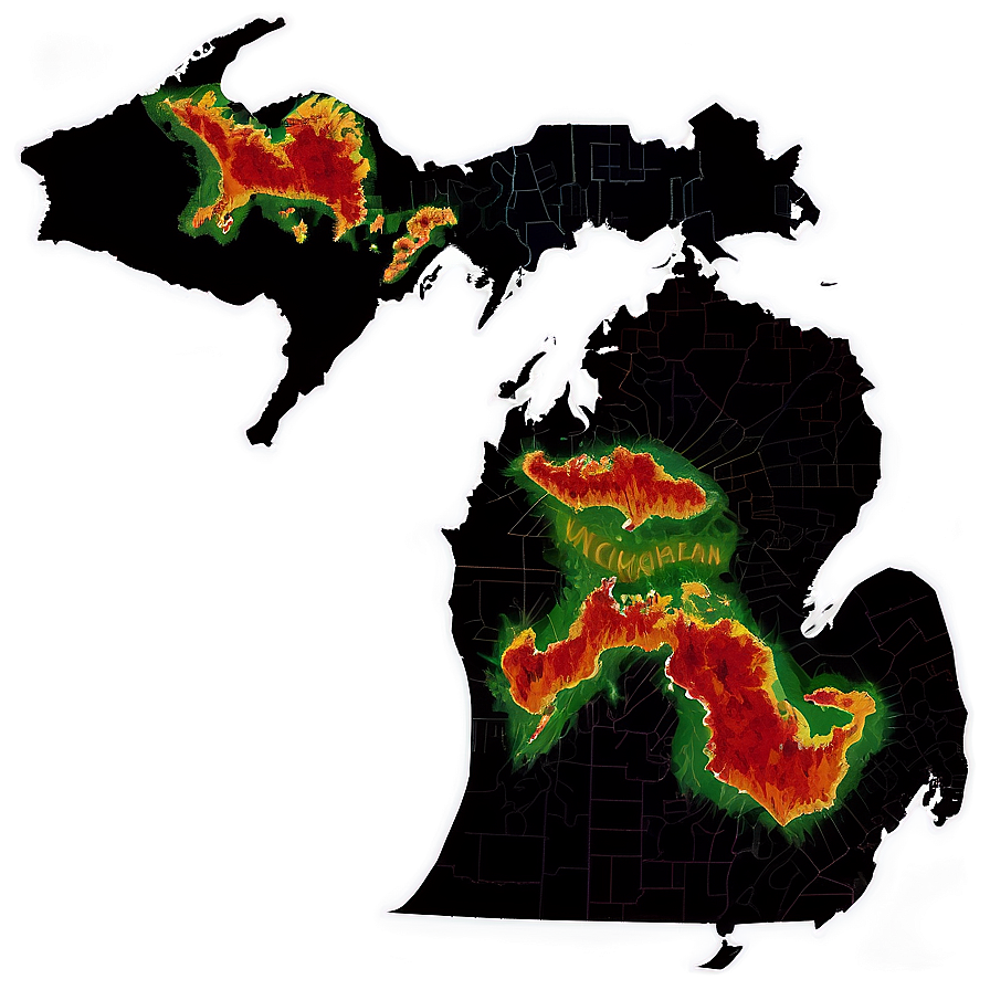 Michigan Outer Line Png Bct64