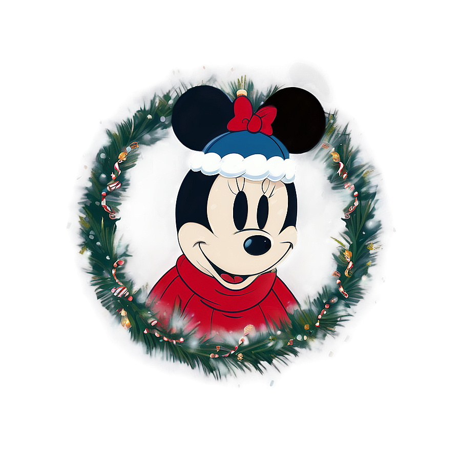 Mickey And Minnie Cozy Winter Png Toi