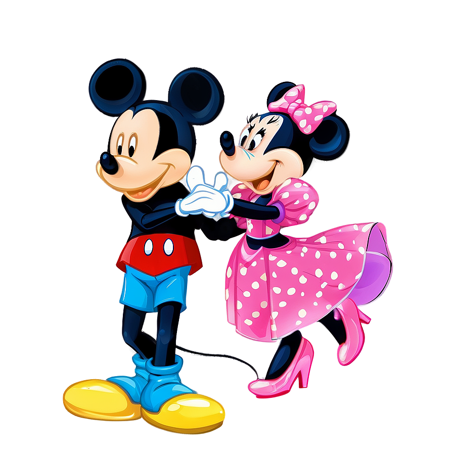 Mickey And Minnie Forever Love Png 06122024