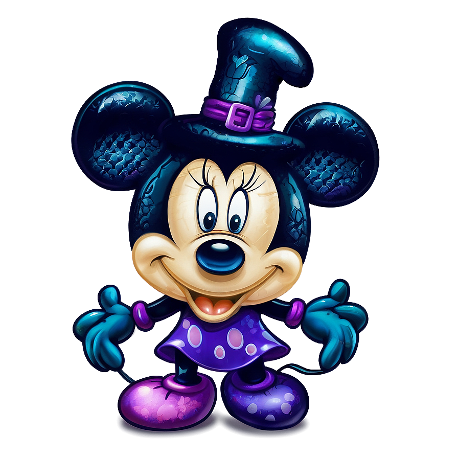 Mickey And Minnie Spooky Halloween Png Wfj8