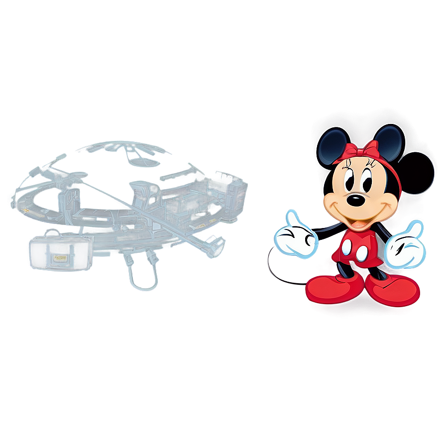 Mickey And Minnie Travel Png 06122024