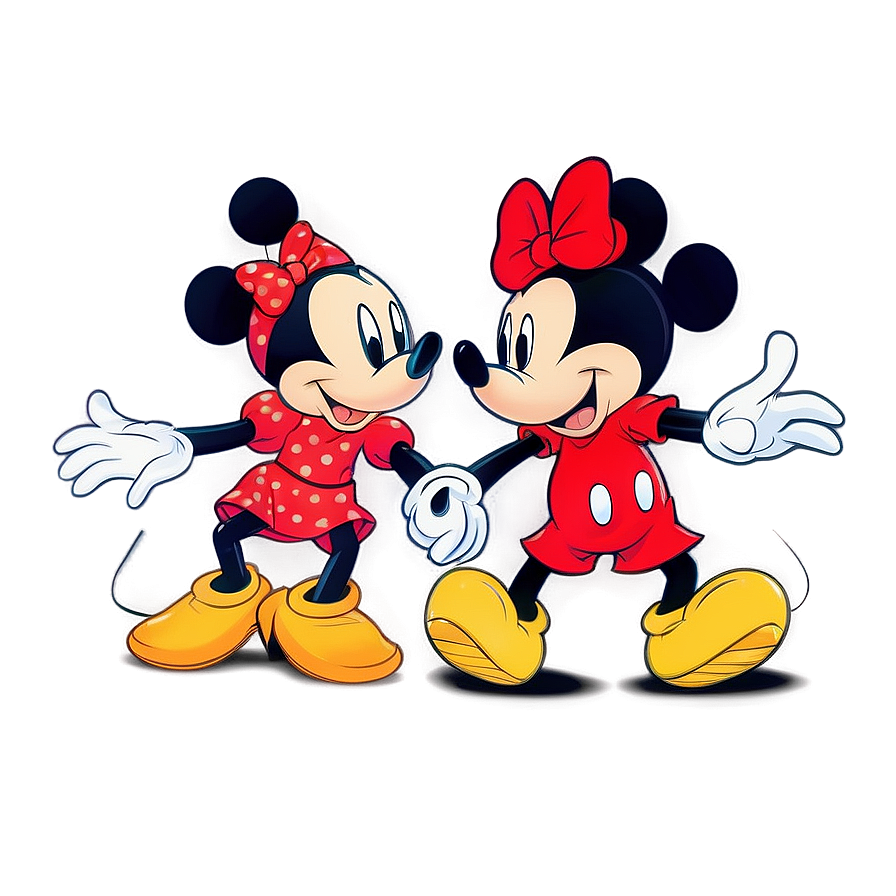 Mickey And Minnie Valentine's Png Ifm93