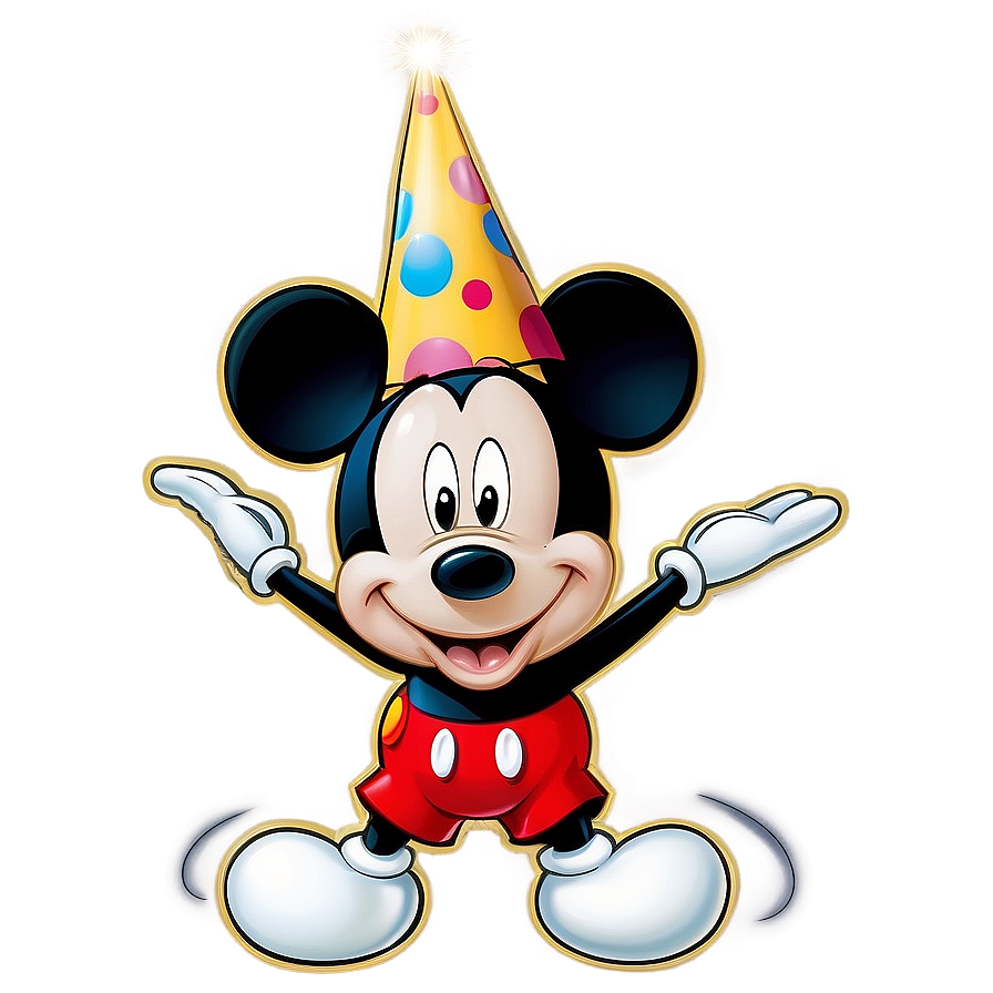 Mickey Mouse Birthday Party Playlist Cover Png Ygf