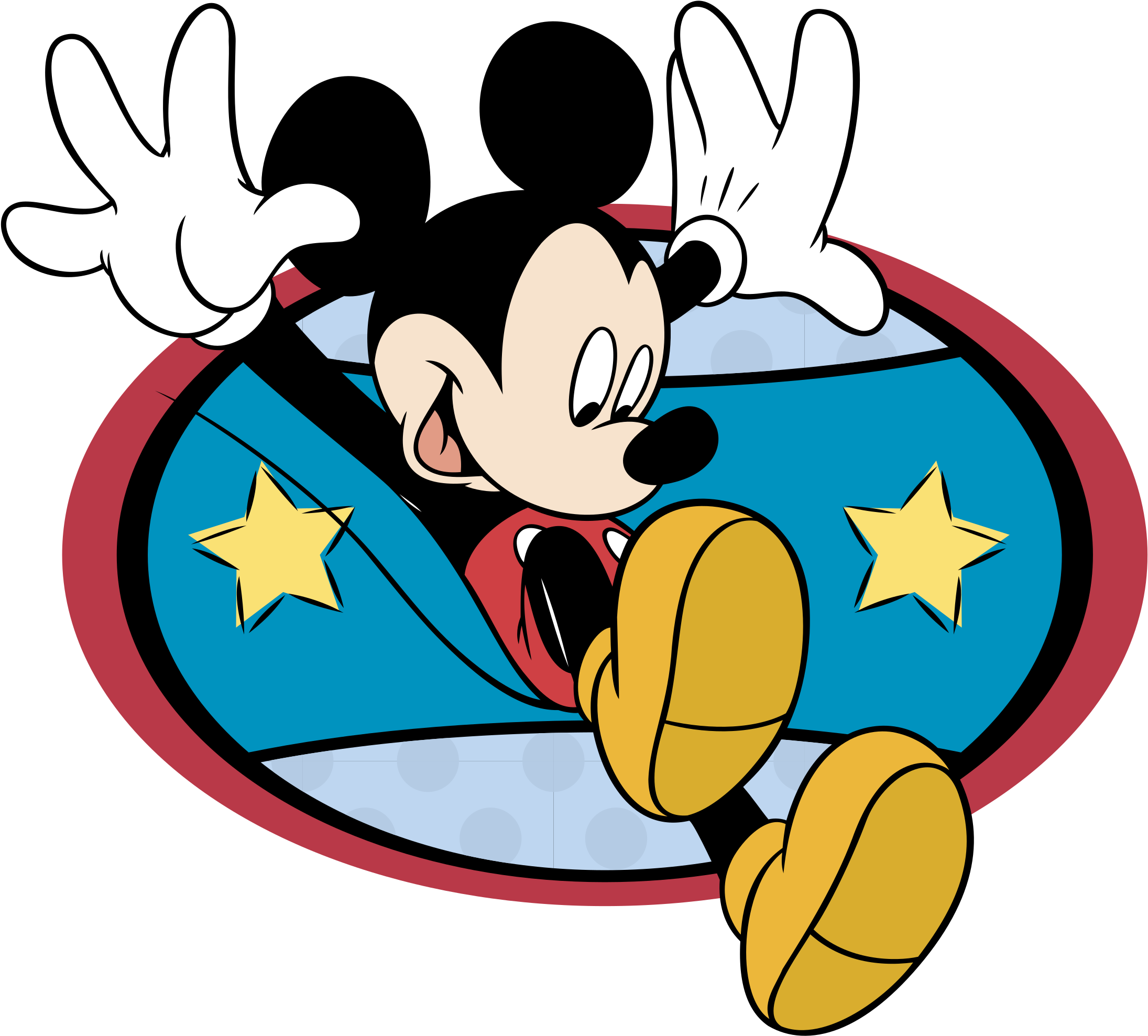 Mickey_ Mouse_ Classic_ Pose_ Vector