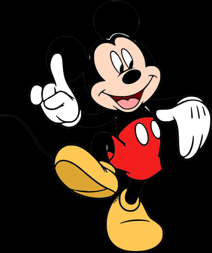 Mickey Mouse Classic Pose