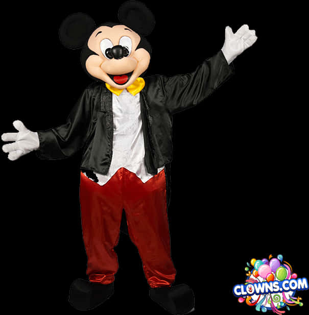 Mickey_ Mouse_ Costume_ Character_ Pose