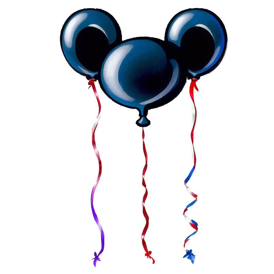 Mickey Mouse Ears Balloon Png Qvg