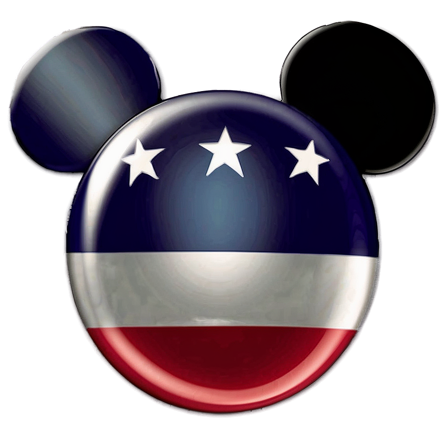 Mickey Mouse Ears Flag Png Yyj